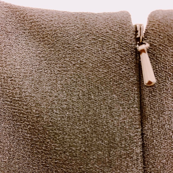 NWOT🖤LINDA ALLARD ELLEN TRACY FORMAL BLACK SLIT DRESS🖤ZIPPER BACK SZ PETITE 4 - Picture 4 of 12